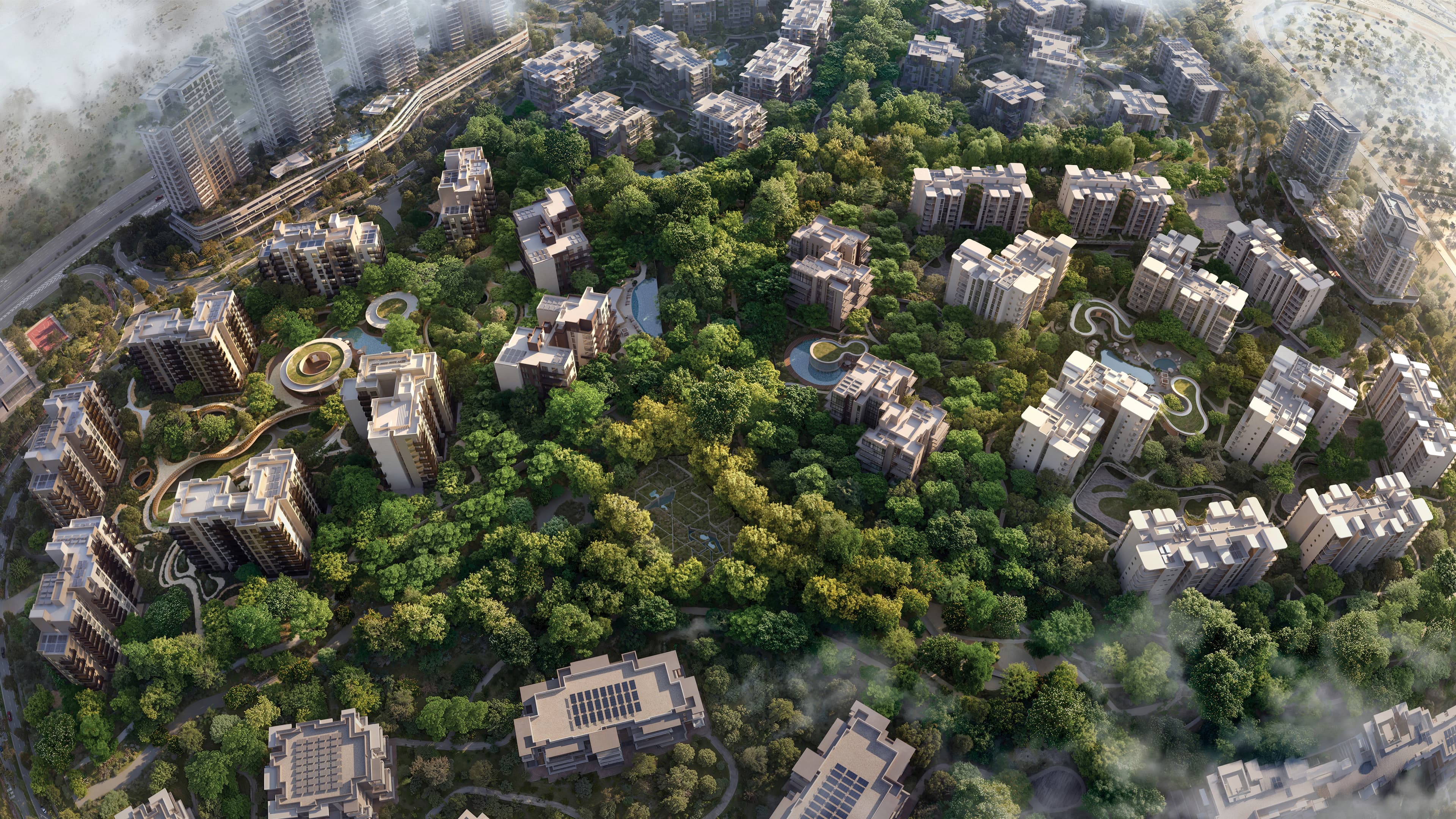 Ghaf Woods Luxury Community